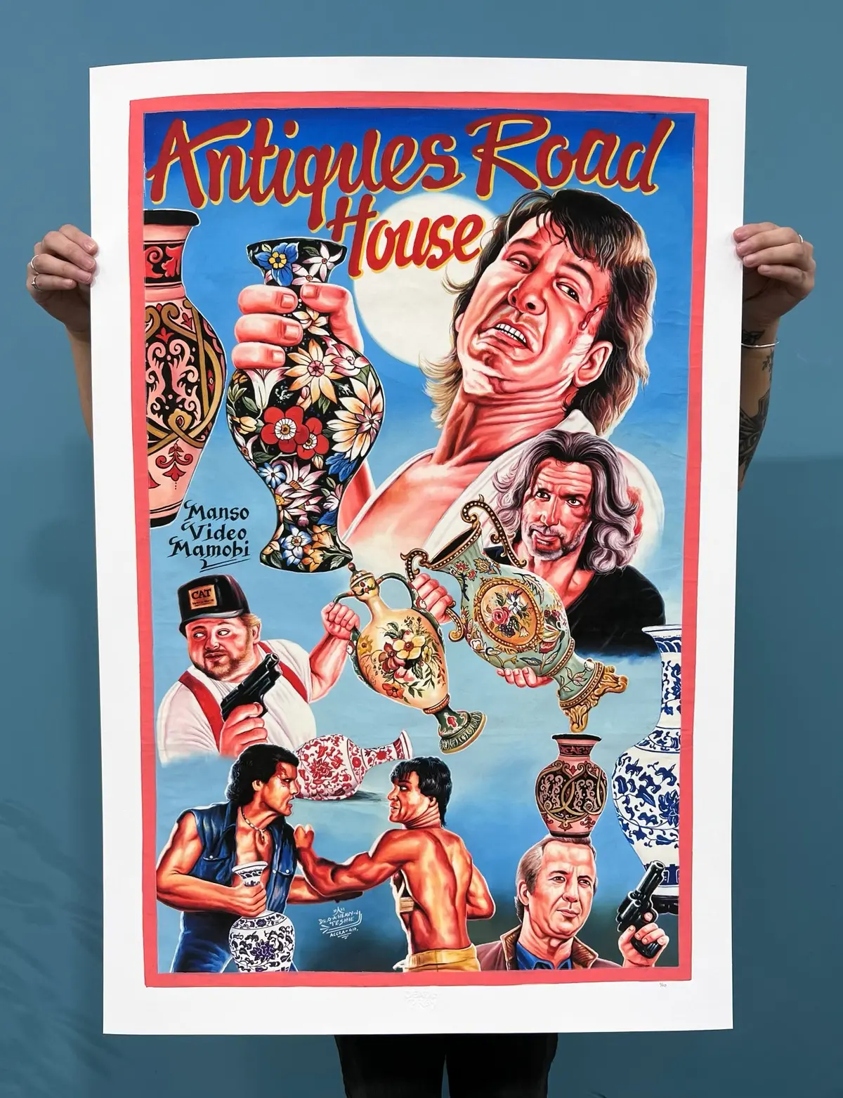 Antiques Road House - Limited Edition Archival Giclée Print From Static Medium By Heavy J 1