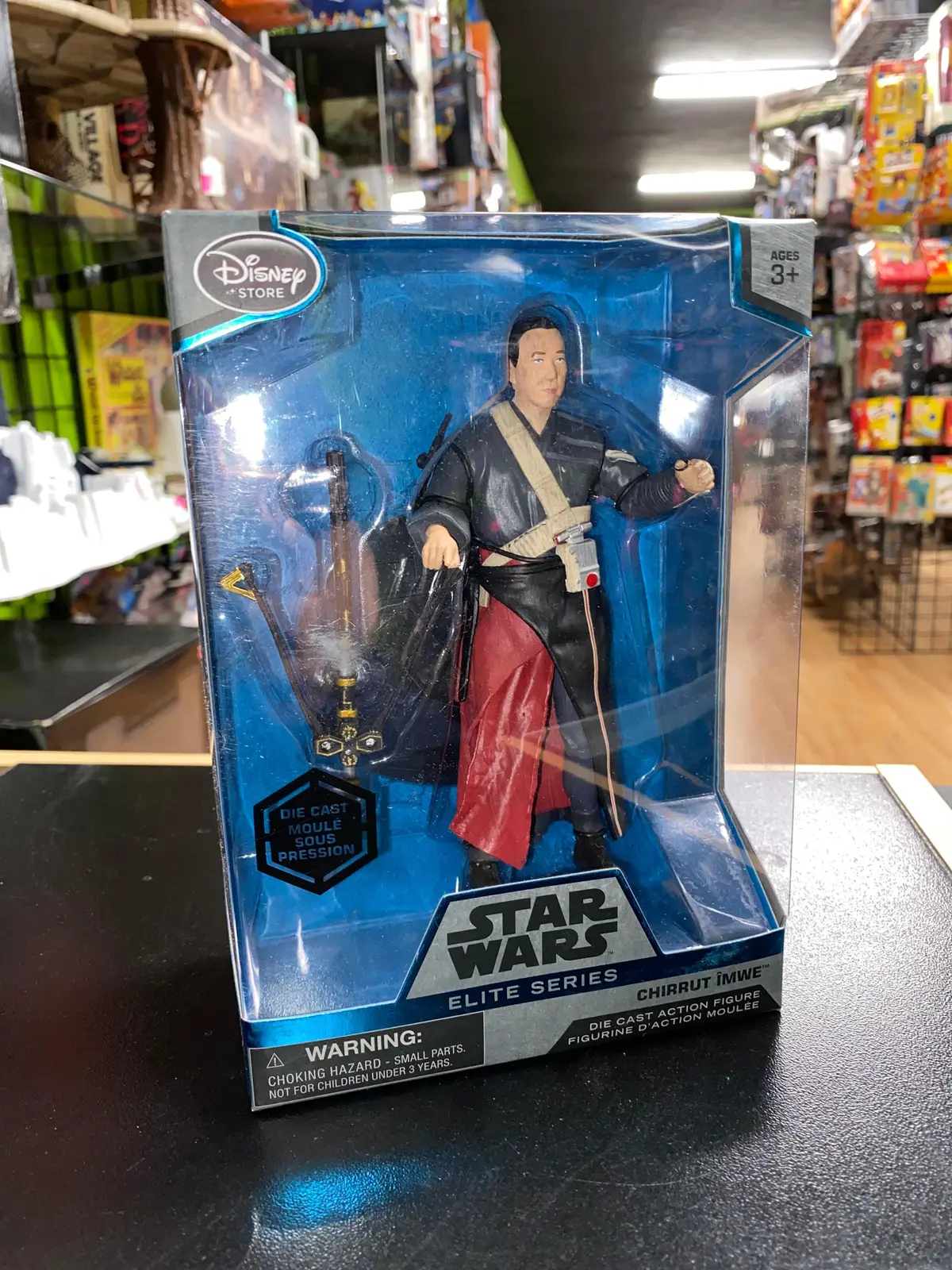 Disney Store Star Wars Elite Series Die Cast Action Figure Chirrut Îmwe 1