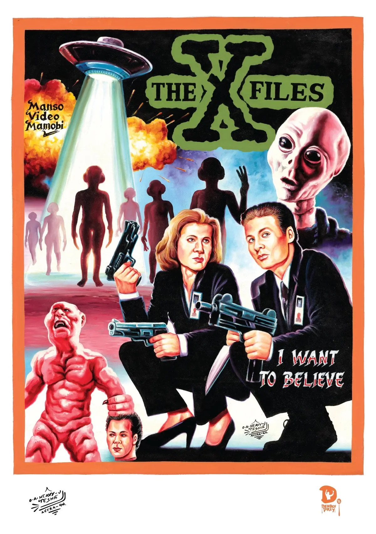 The X-Files (High Quality Print) - Heavy J 1
