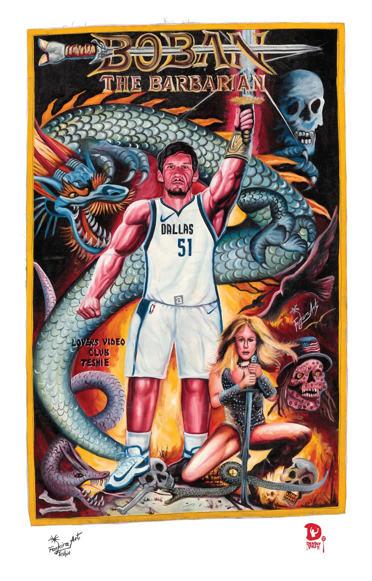 Boban The Barbarian (High Quality Print) - Farkira 1