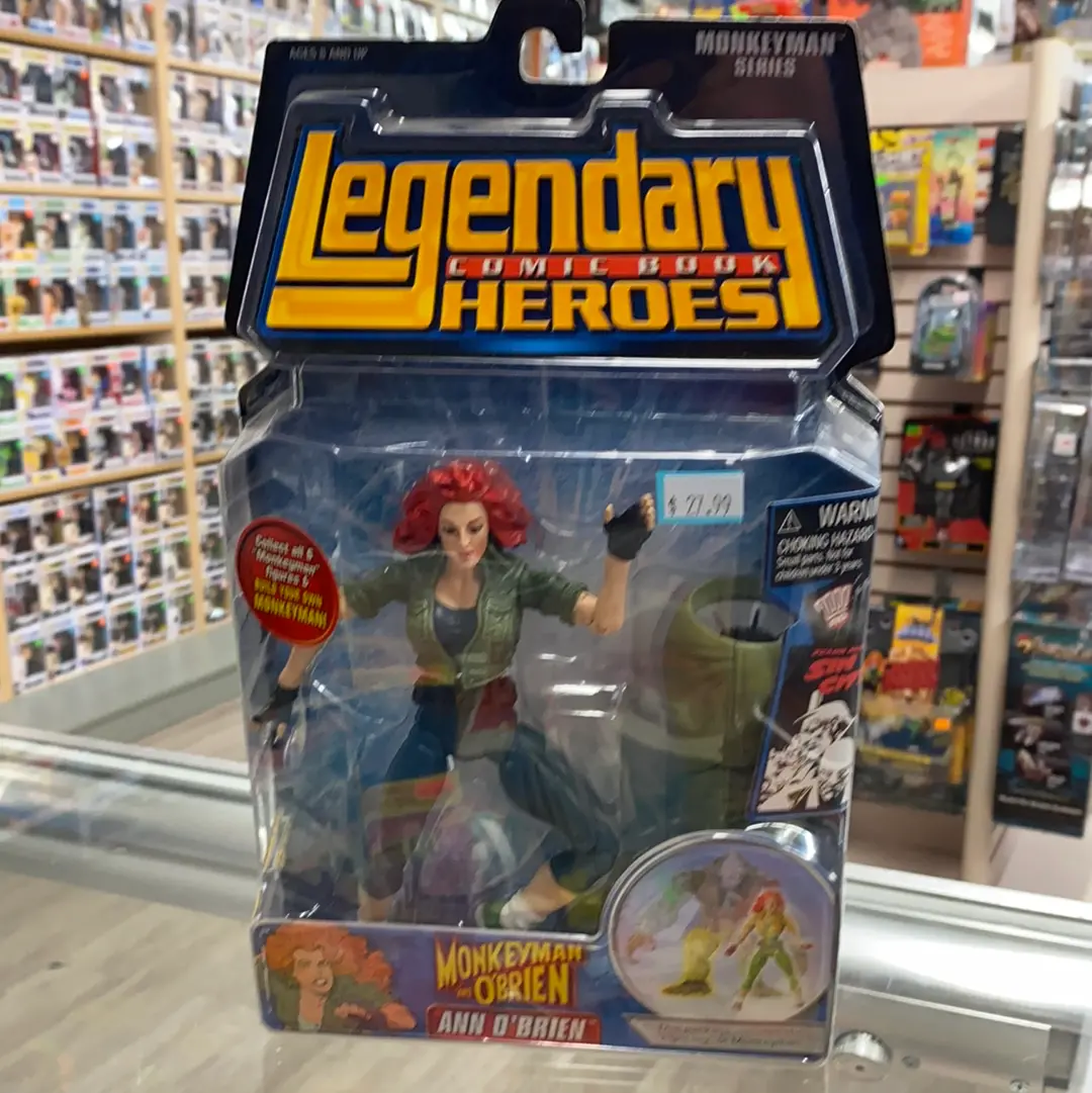 Marvel Legendary Comic Book Heroes Ann O’Brien (Variant) 1