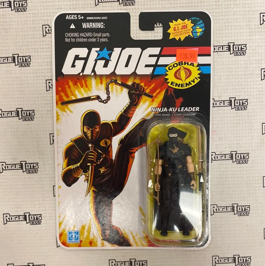 Hasbro 2008 Gi Joe International Collection Cobra Enemy Ninja-Ku Leader 1