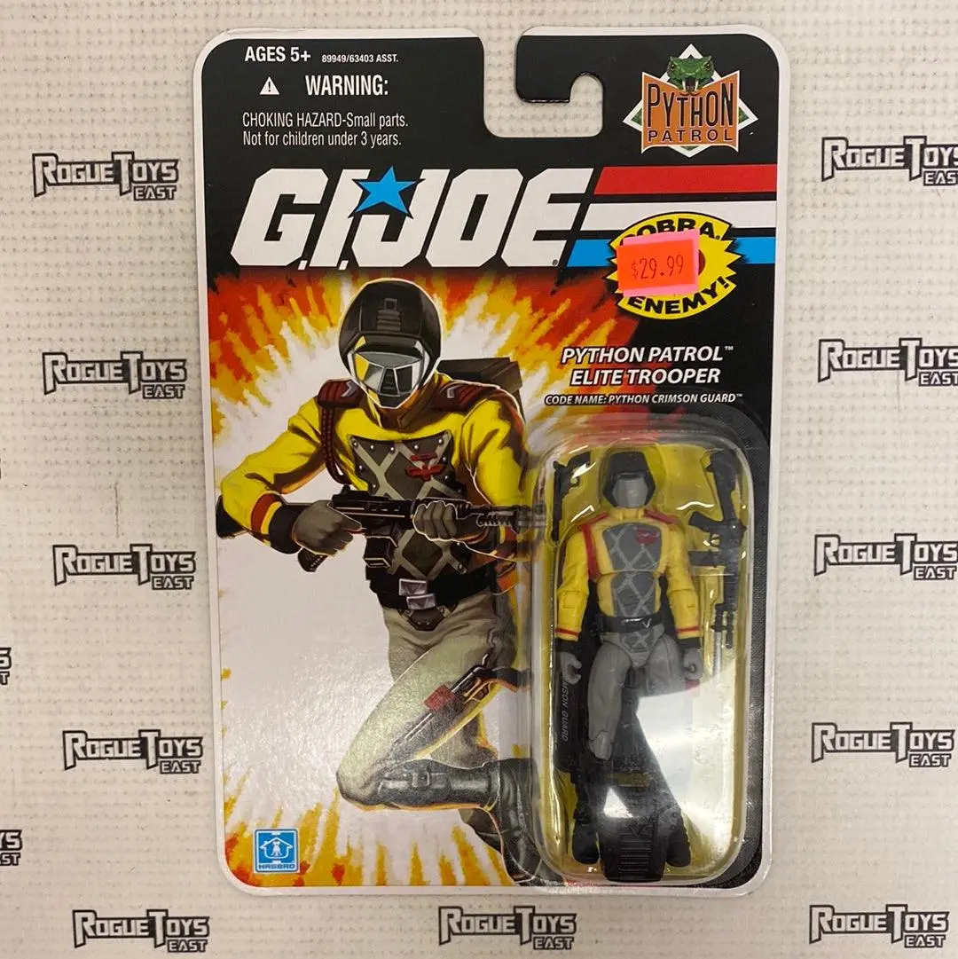 Hasbro 2008 Gi Joe Python Patrol Cobra Enemy Python Crimson Guard 1