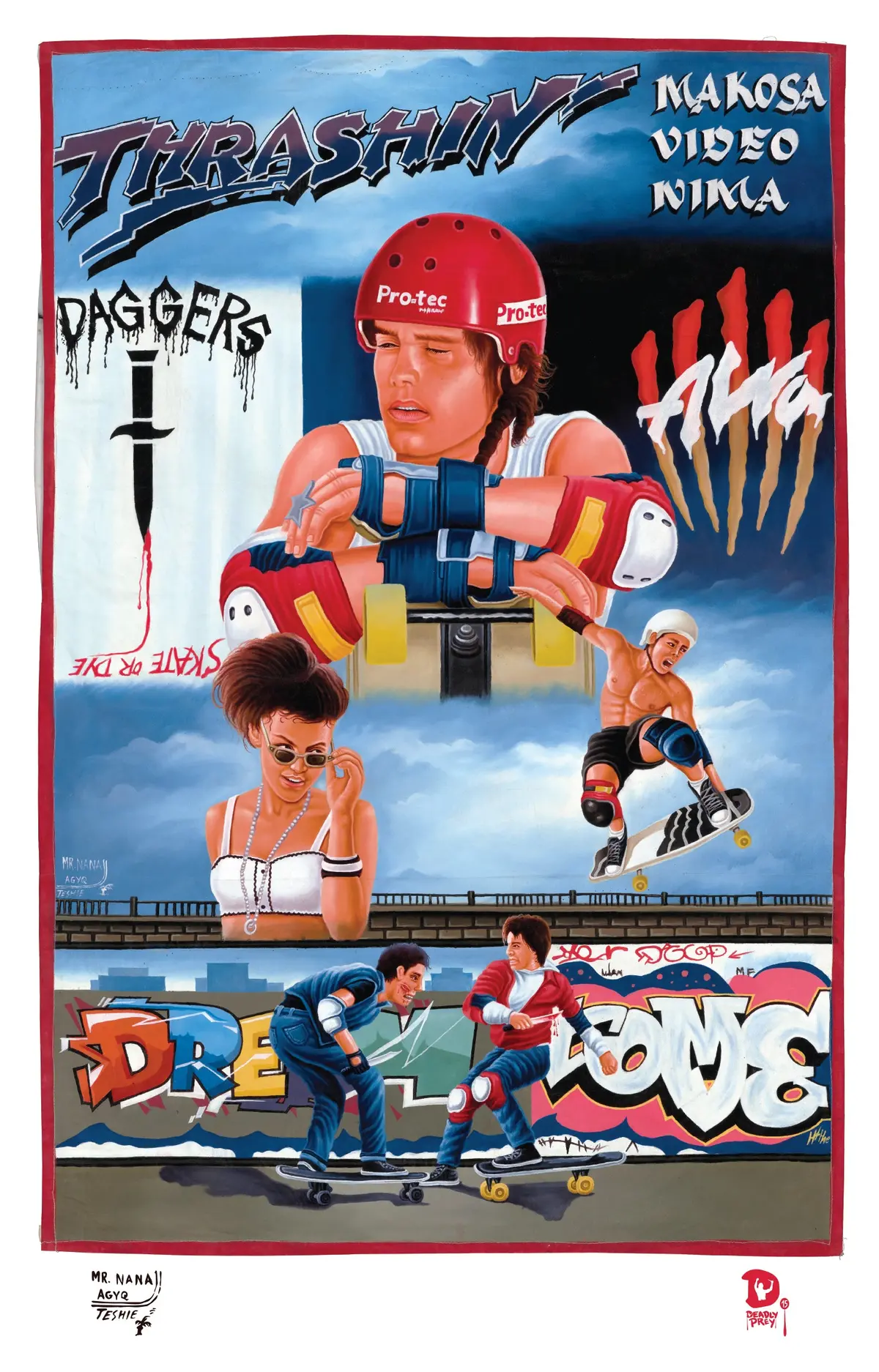 Thrashin (High Quality Print) - Mr. Nana Agyq 1