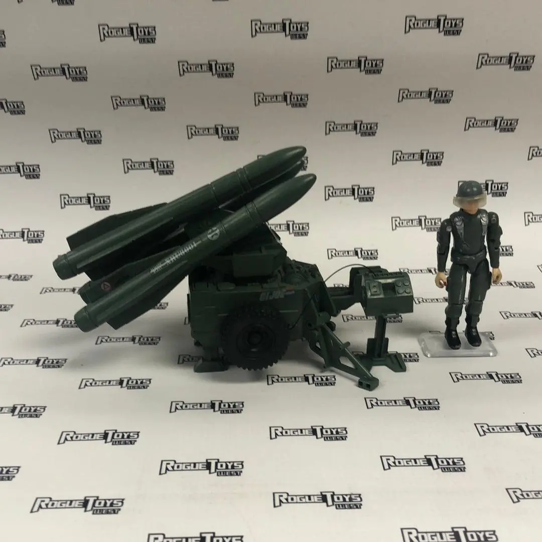 Hasbro Gi Joe Vintage Mobile Missile System Mms With Hawk Straight Arm 1