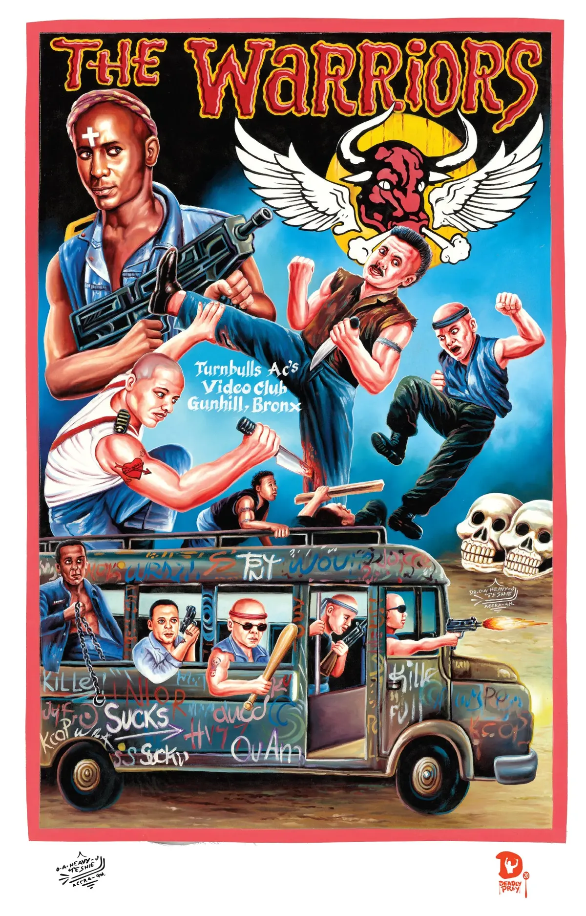 The Warriors (High Quality Print) - Heavy J 1