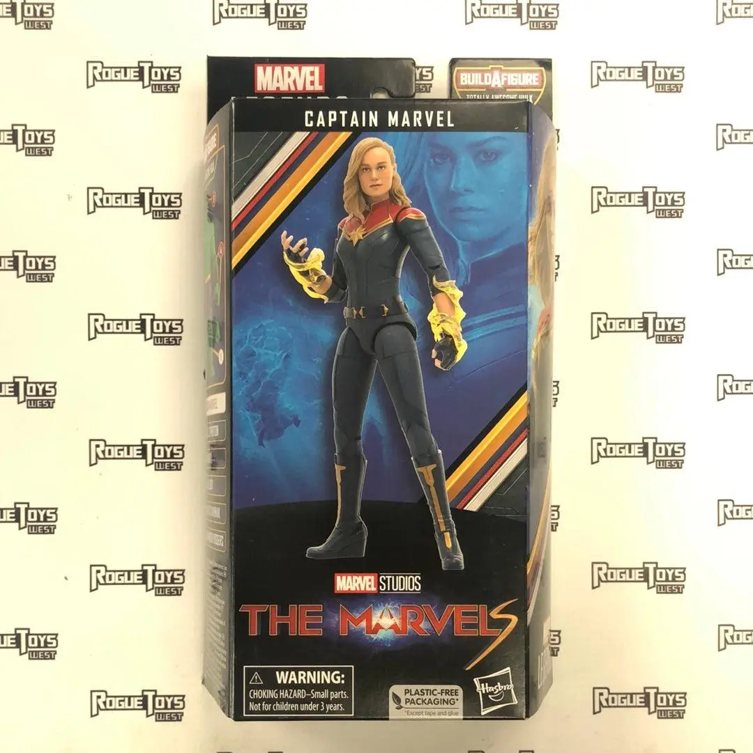 Hasbro Marvel Legends The Marvels Captain Marvel (Totally Awesome Hulk Baf) 1