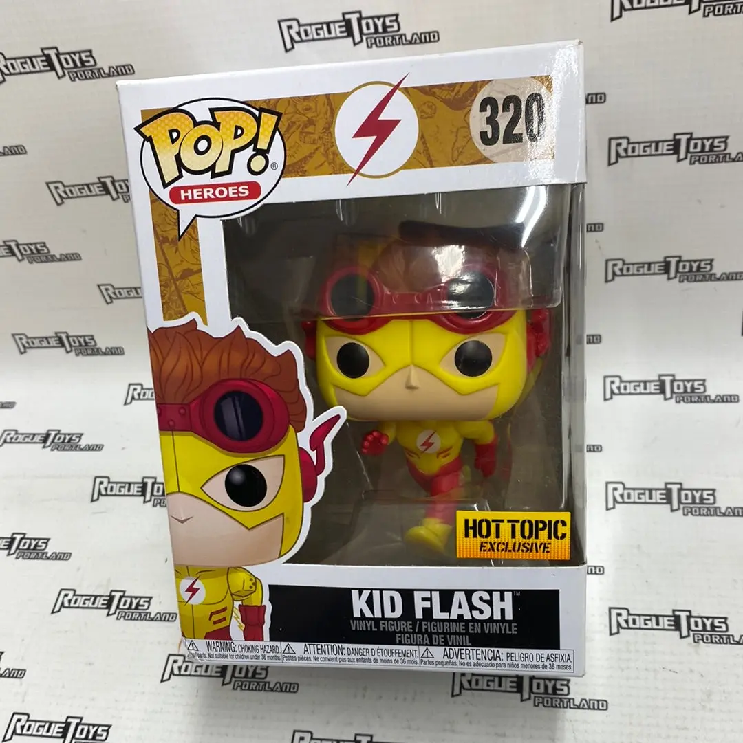 Funko Pop! Heroes Kid Flash #320 Hot Topic Exclusive 1