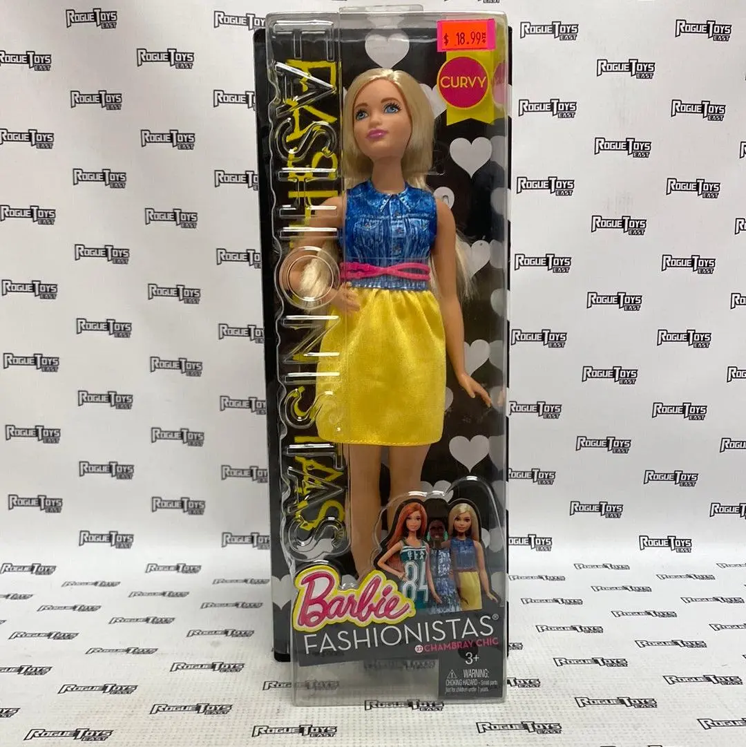 Mattel 2015 Barbie Fashionistas 22 Chambray Chic Doll 1