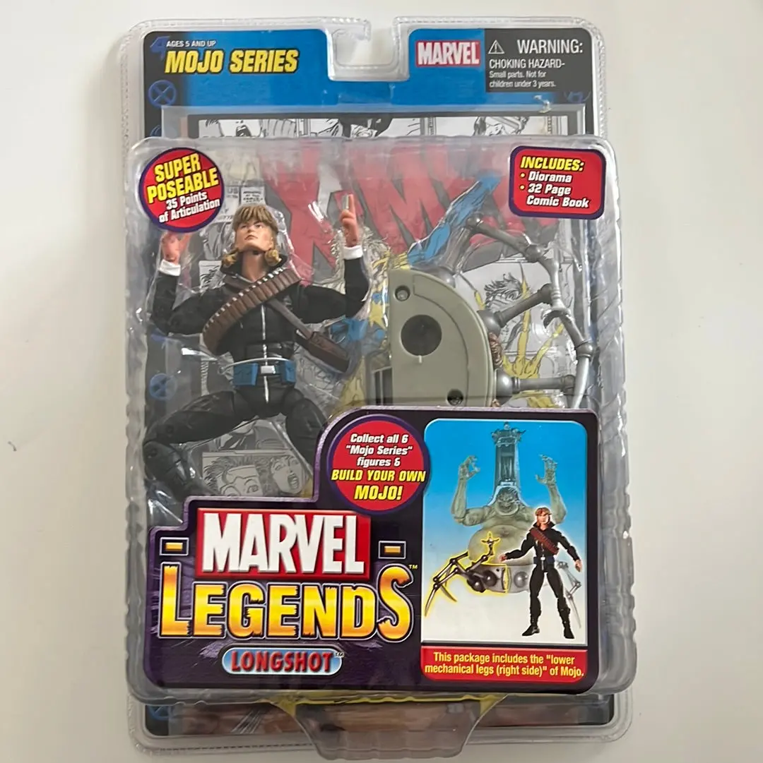Toy Biz Marvel Legends Longshot (Mojo Baf) 1