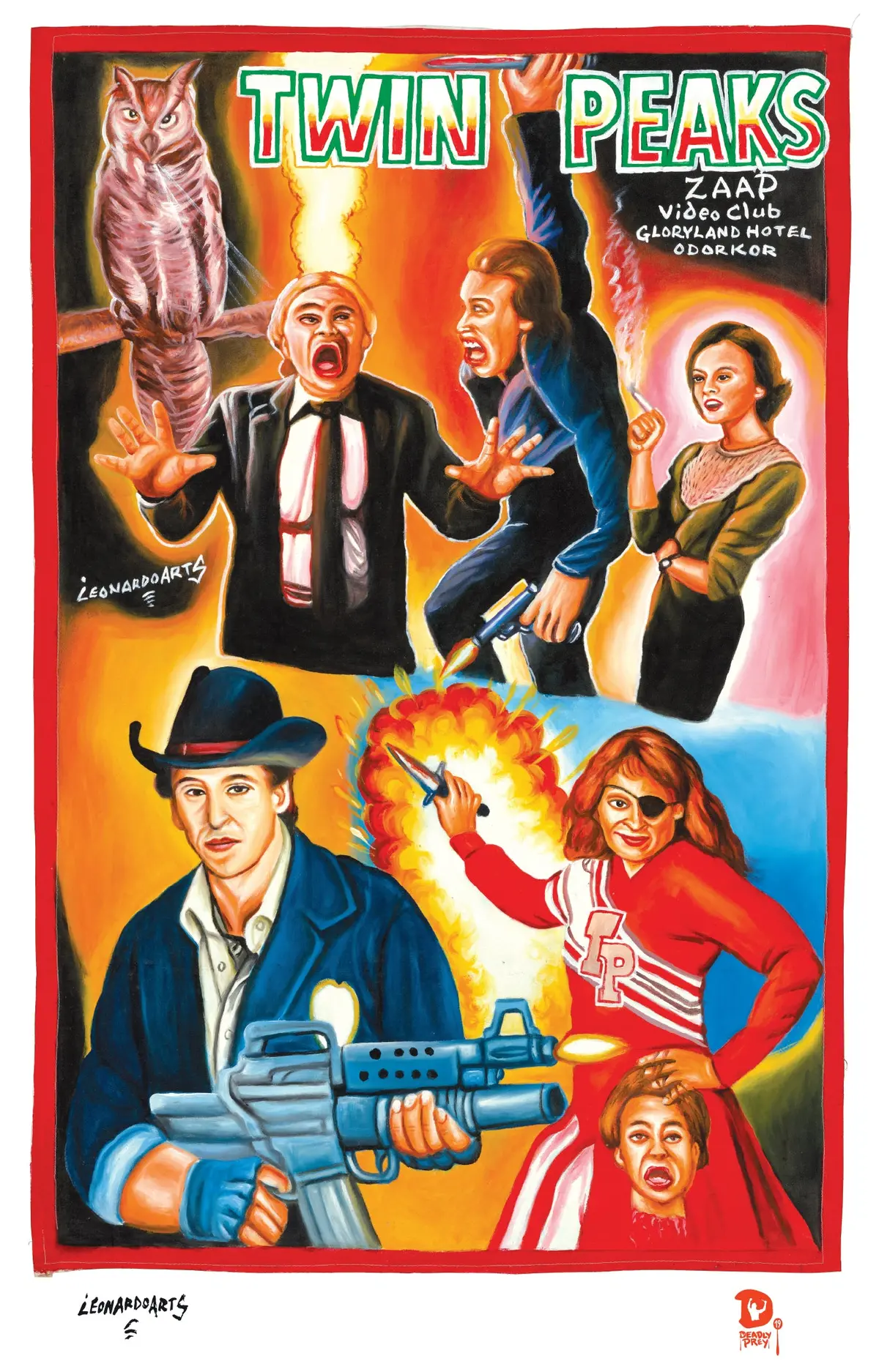 Twin Peaks (High Quality Print) - Leonardo 1