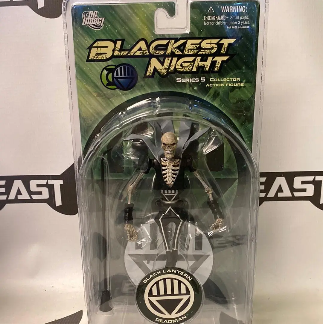 Dc Direct Blackest Night Series 5 Black Lantern Deadman 1