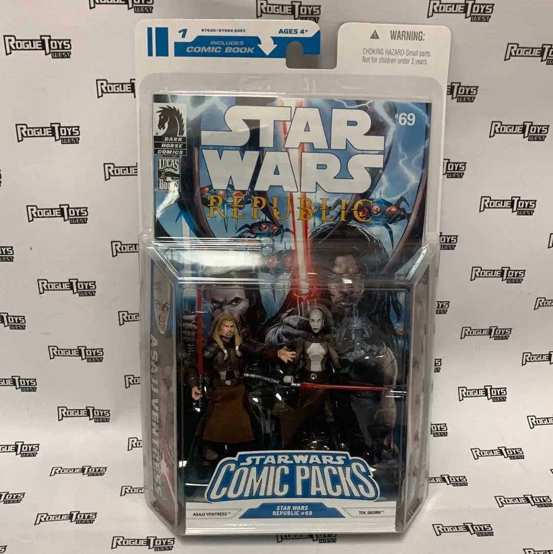 Hasbro - Star Wars Republic - Comic Pack #69 - Asajj Ventress & Tol Skorr 1