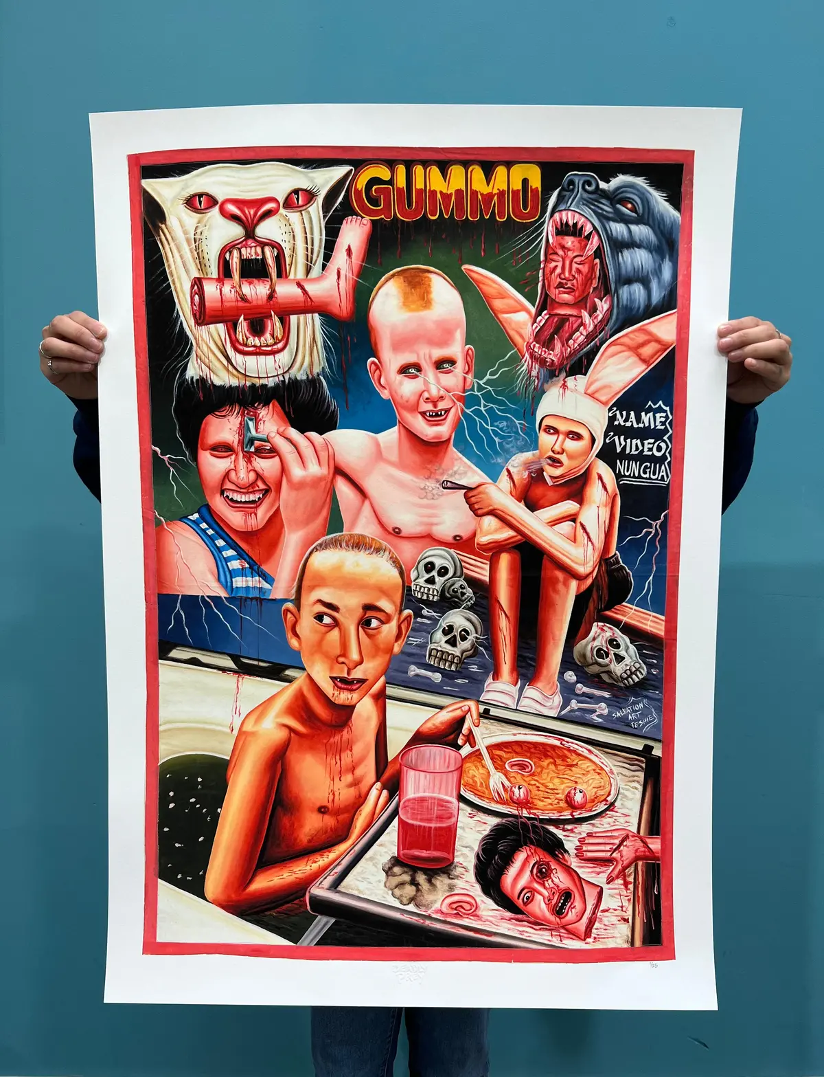 Gummo - Limited Edition Archival Giclée Print From Static Medium By Salvation 1