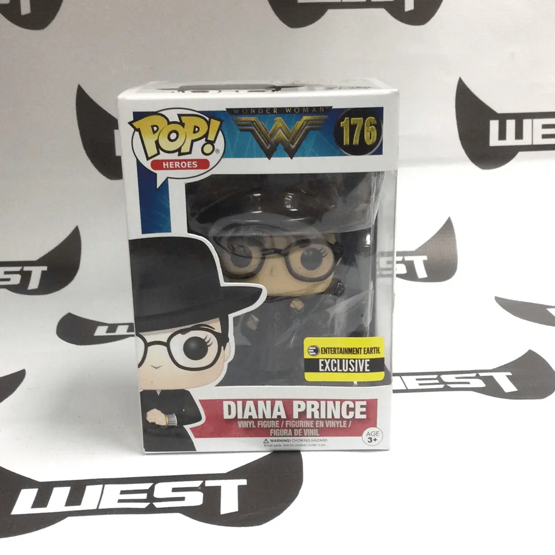 Funko Pop! Heroes #176 Wonder Woman’S Diana Prince, Entertainment Earth Exclusive 1