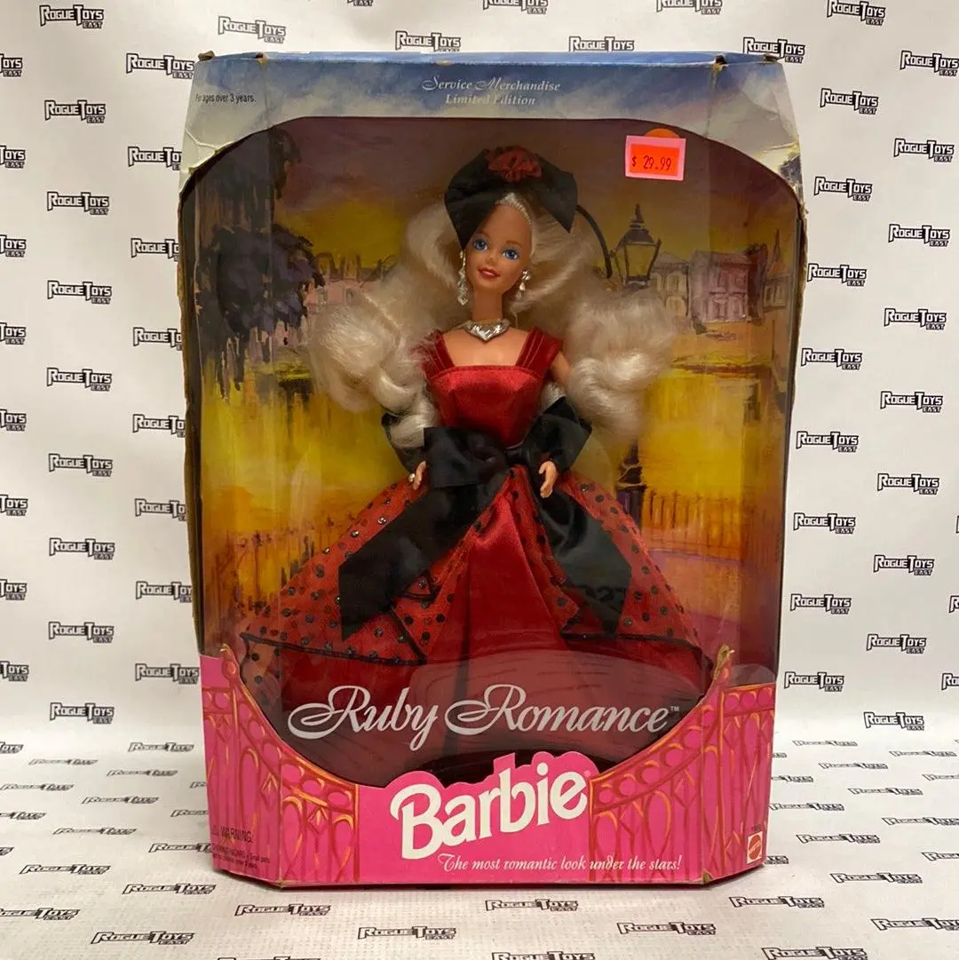 Mattel 1995 Barbie Service Merchandise Limited Edition Ruby Romance Doll 1