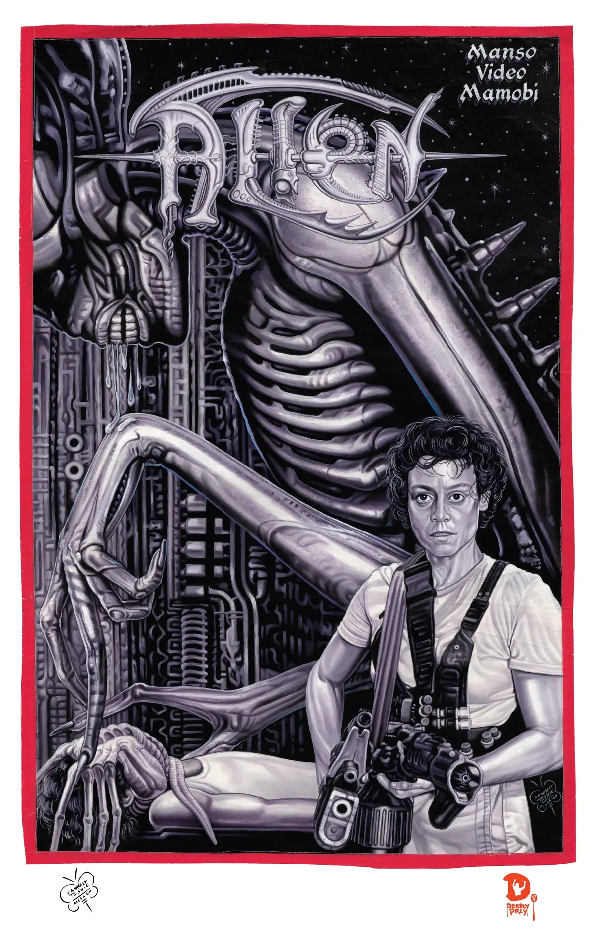 Alien (High Quality Print) - C.A. Wisely 1