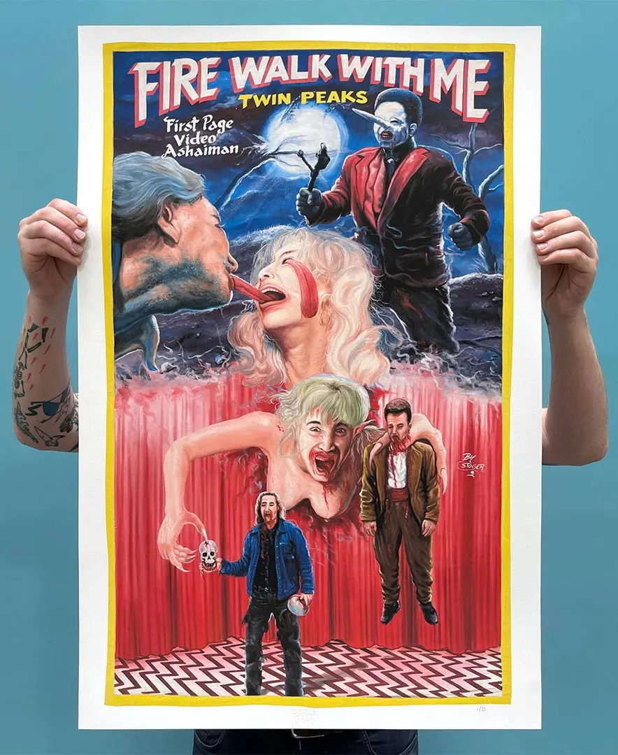 Twin Peaks: Fire Walk With Me - Limited Edition Archival Giclée Print From Static Medium By Stoger 1
