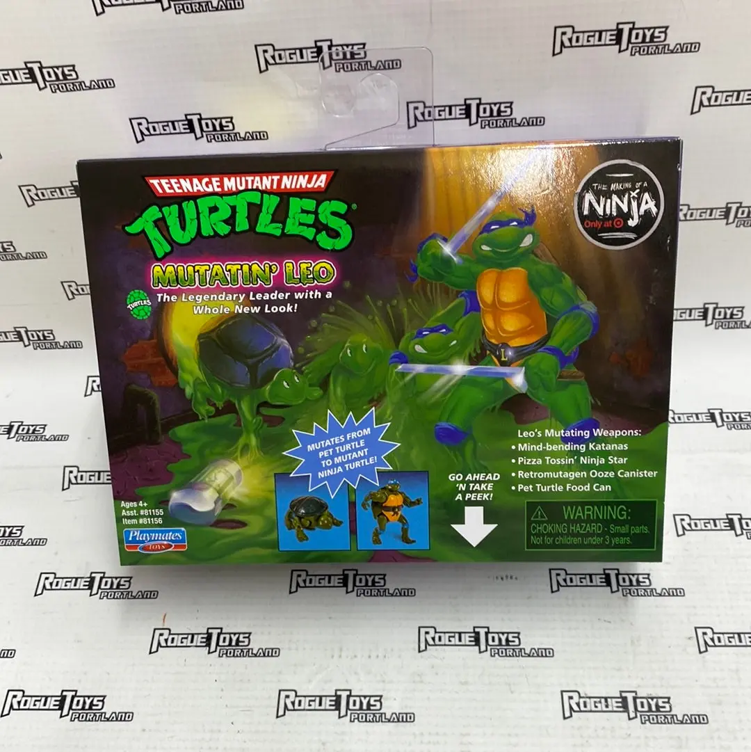 Tmnt Mutatin’ Leo Making Of A Ninja Target Exclusive 1