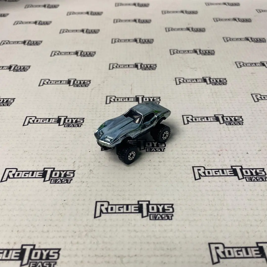 Mattel Vintage Hot Wheels Mini Chrome Crusher Corvette Micro Monster 1