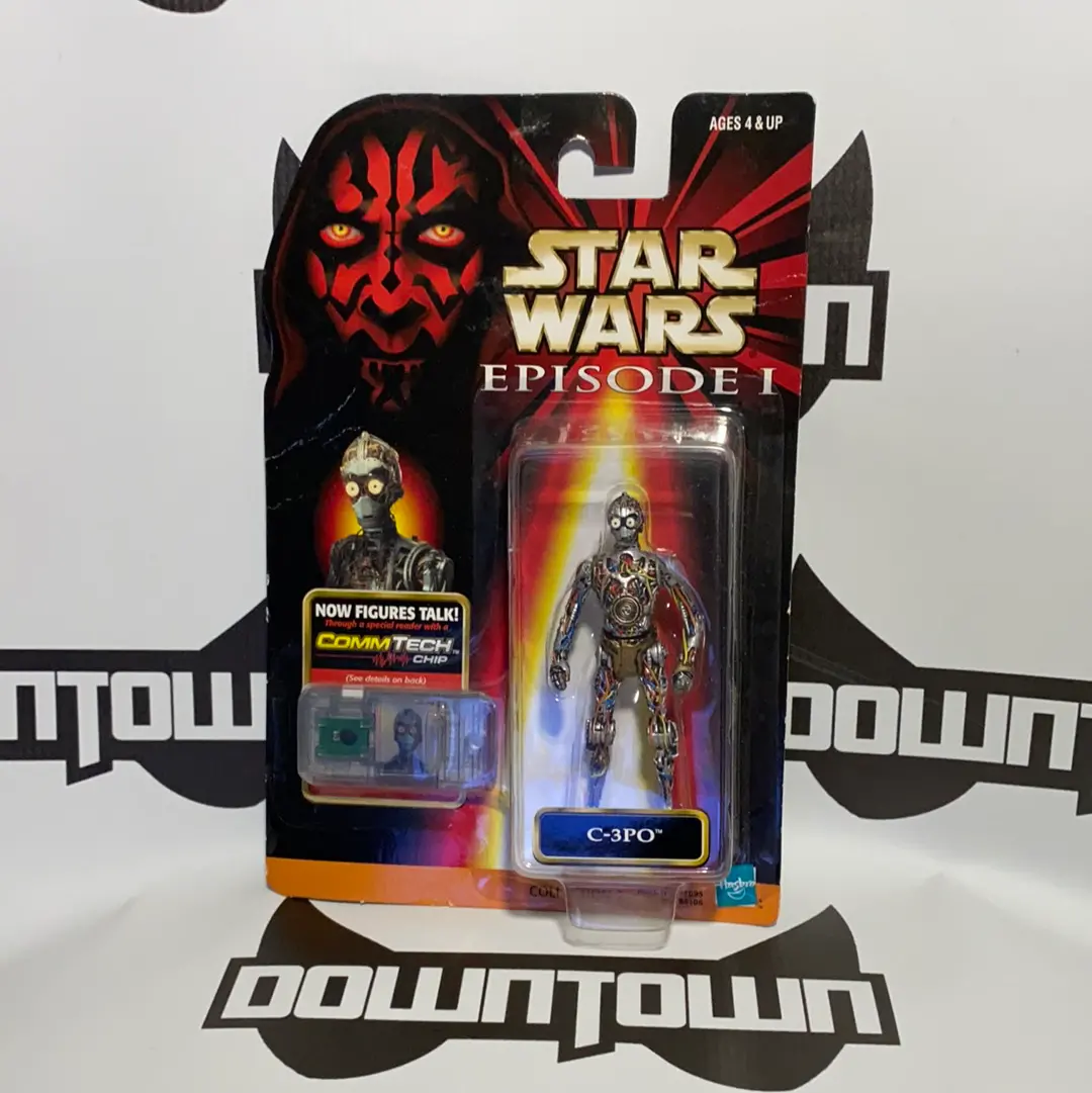 Hasbro Star Wars Episode 1 Comm Tech C-3Po 1