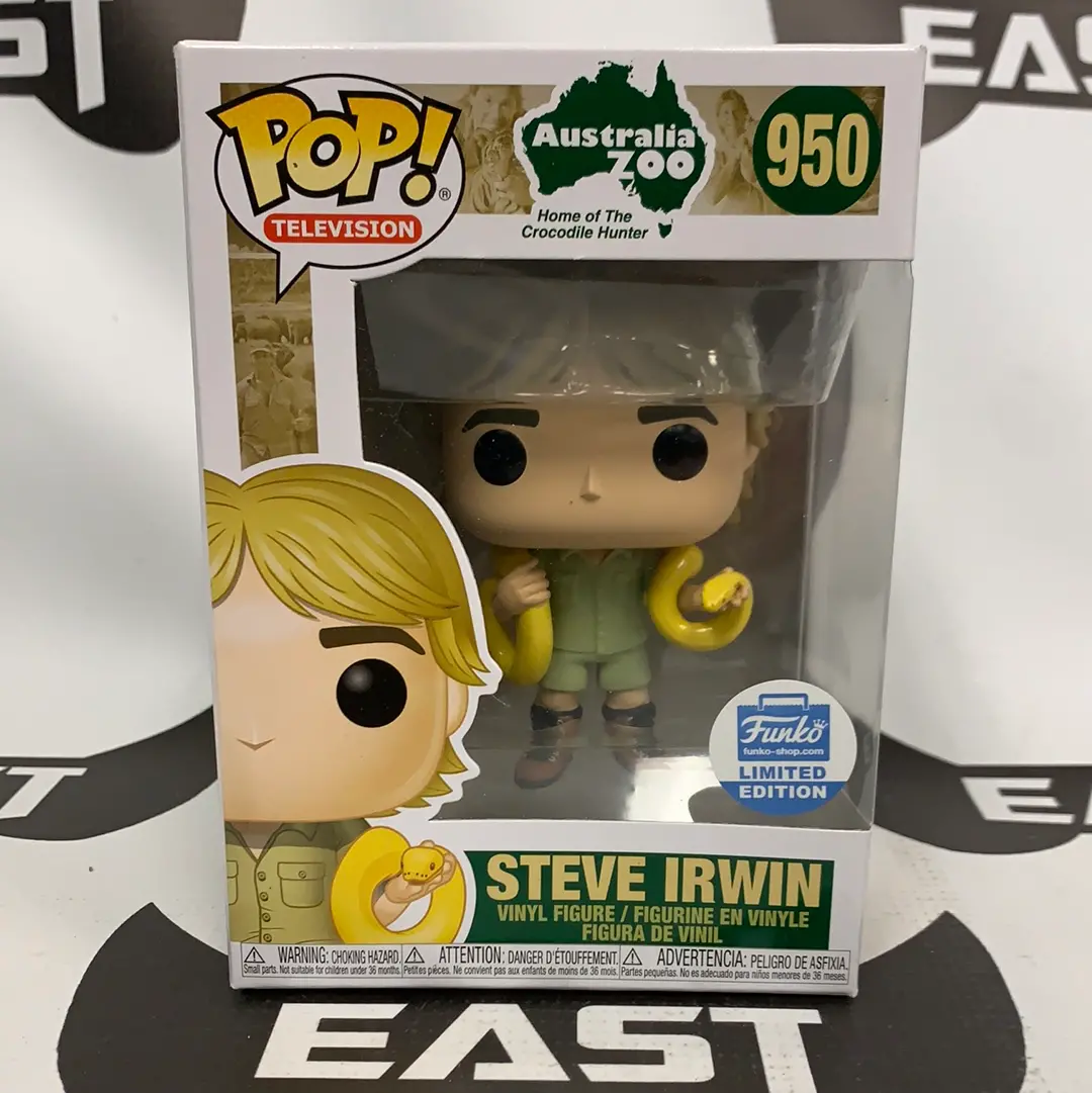 Funko Pop! Television Australia Zoo Steve Irwin 950 Funko Limited Edition 1