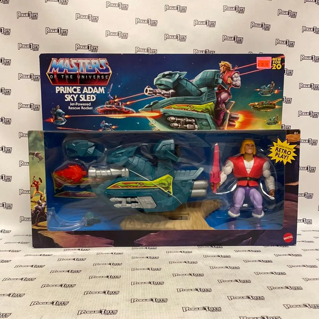 Mattel 2019 Masters Of The Universe Prince Adam Sky Sled Jet-Powered Rescue Rocket 1