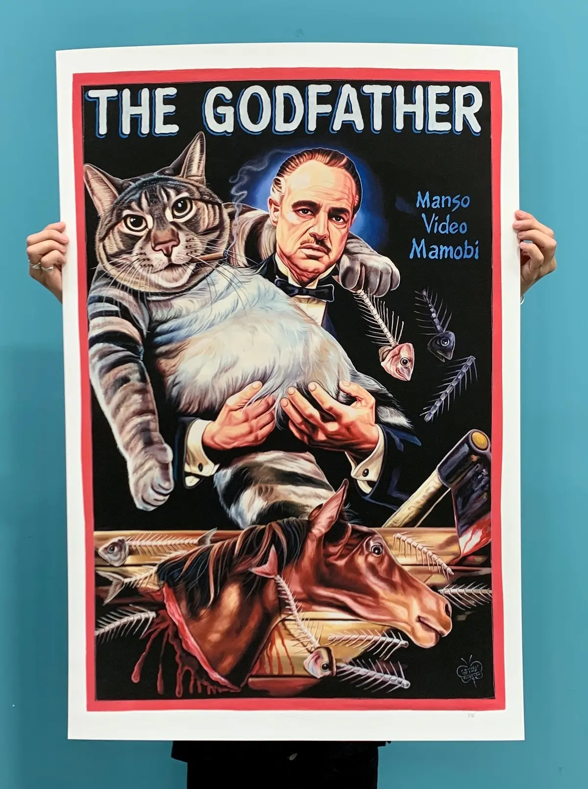 The Godfather - Archival Giclée Print From Static Medium By C.A. Wisely (Artist’S Proof) 1