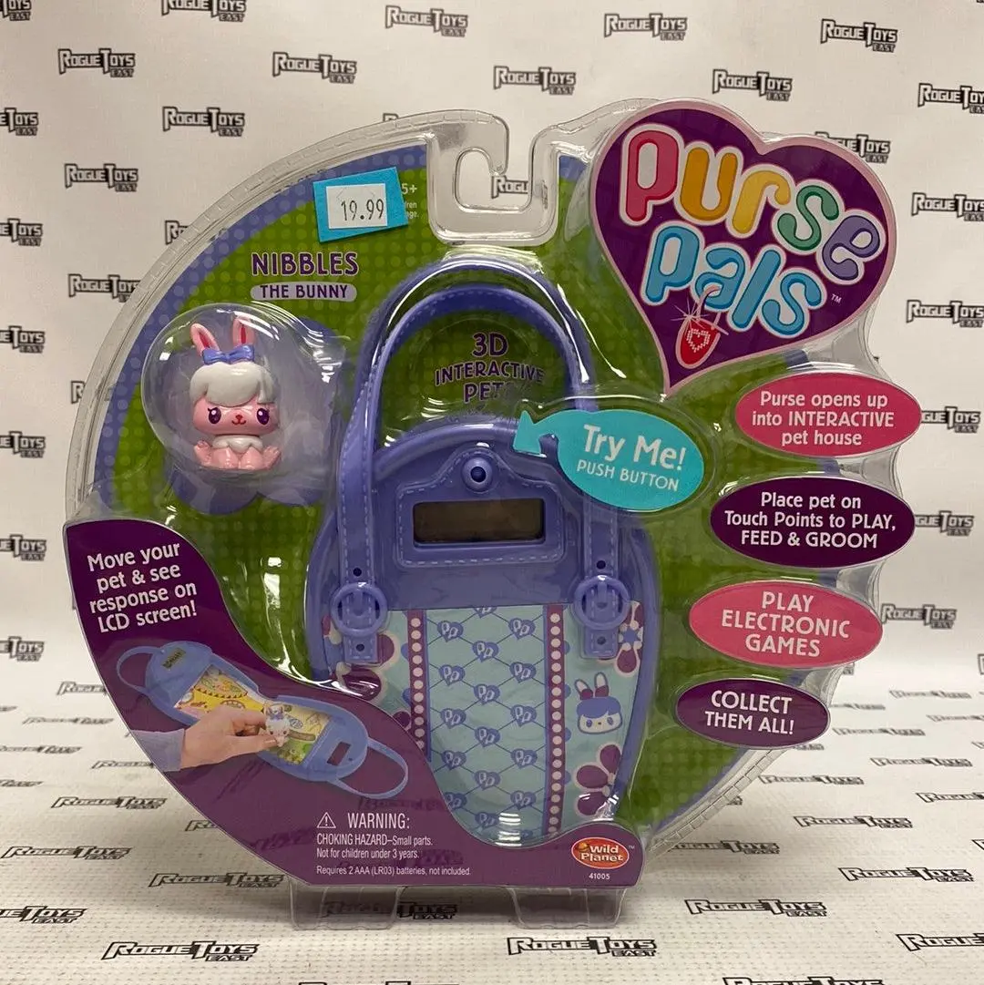 Wild Planet Purse Pals Nibbles The Bunny 1