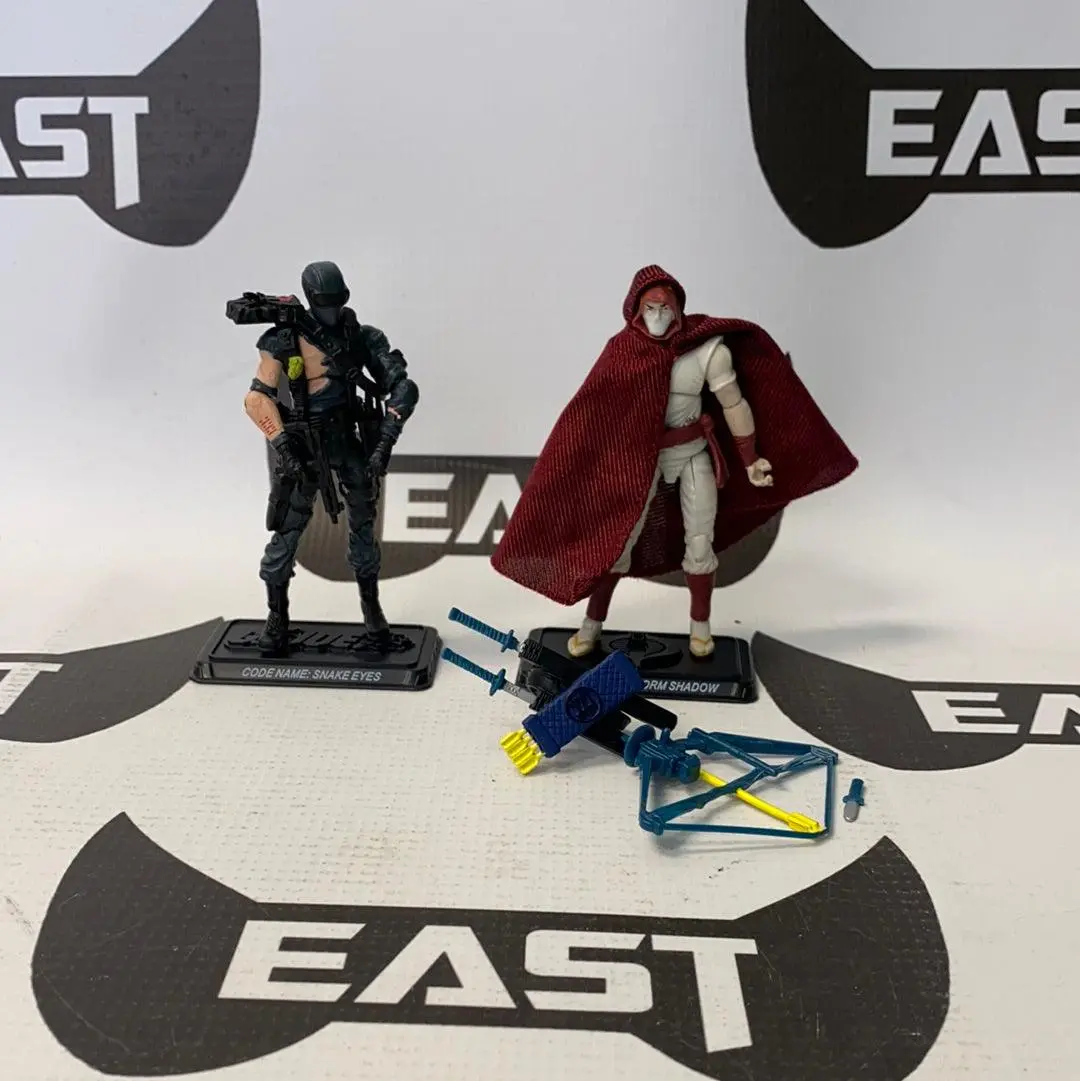 Hasbro Gi Joe 25Th Anniversary Snake Eyes And Storm Shadow 2Pack 1