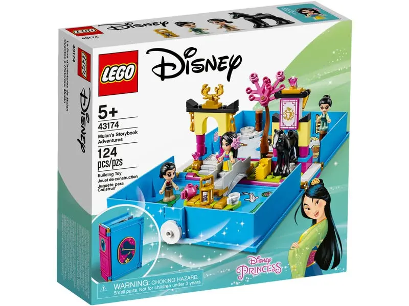 Lego Disney - Mulan's Storybook Adventures (43174) Retired Building Toy Low Stock 1