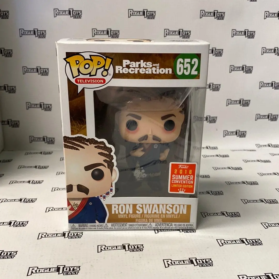 Funko Pop! Television Parks And Recreation Ron Swanson 2018 Summer Convention 652 1
