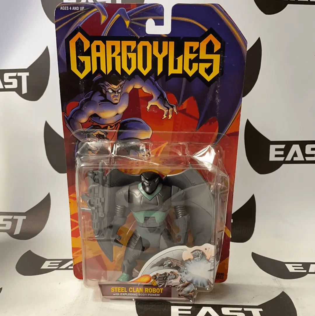 Kenner 1995 Gargoyles Steel Clan Robot With Exploding Body Power 1