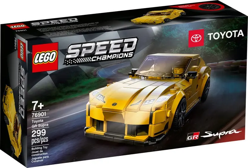Lego Speed Champions - Toyota Gr Supra (76901) Retired Building Toy Last One! 1