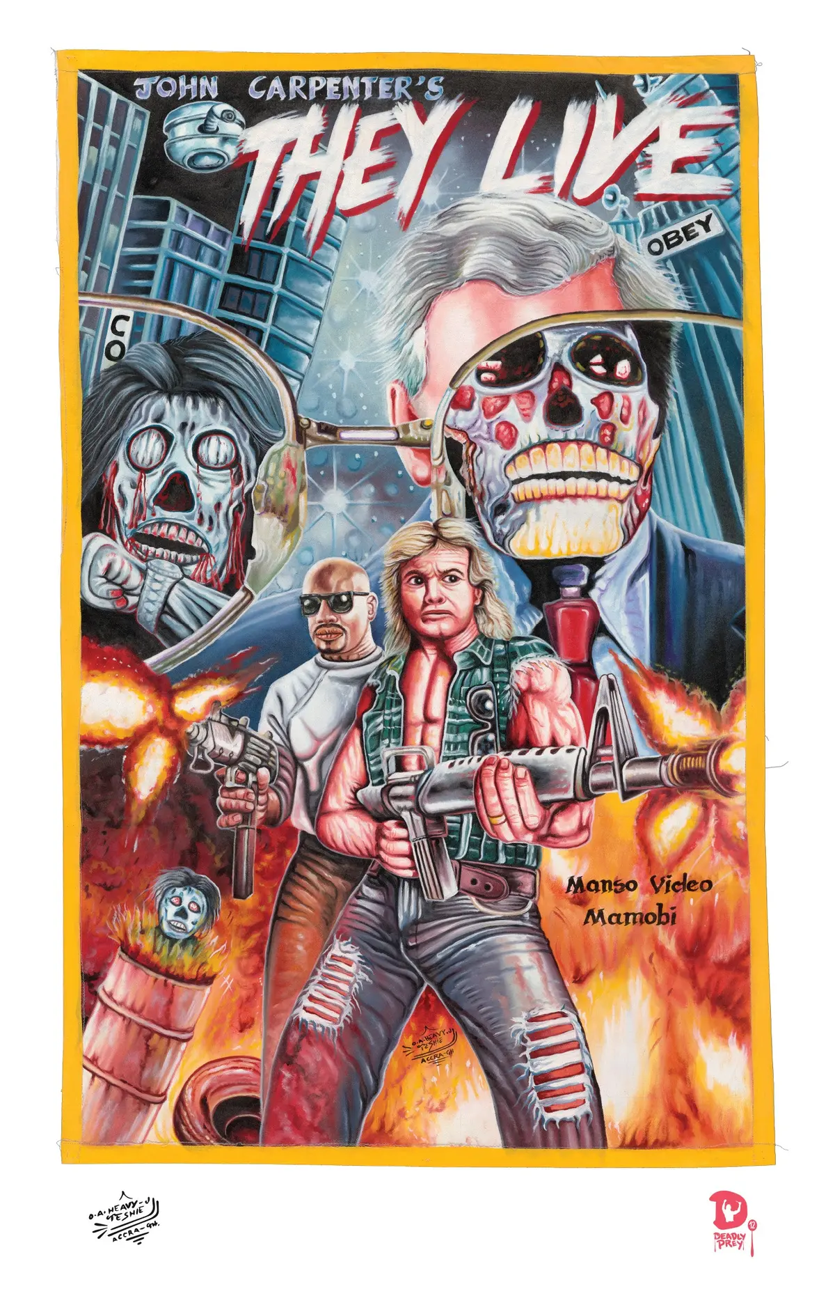 They Live (High Quality Print) - Heavy J 1