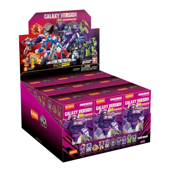 Blokees - Transformers - Galaxy: Version 04 (Fractured Space-Time) Sealed 9-Pack Box (73904/00847) 1