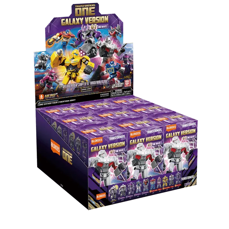 Blokees: Transformers - Galaxy Version 07 (One Wave 2) - Sealed Box Of 9 Figure Models (71107/53064) 1
