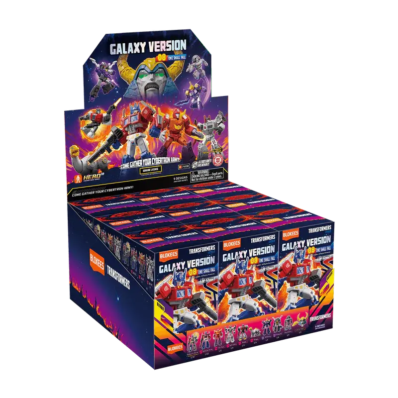 Blokees - Transformers - Galaxy: Version 08 (One Shall Fall) - Sealed 9-Pack Model Box (71108/53106) 1