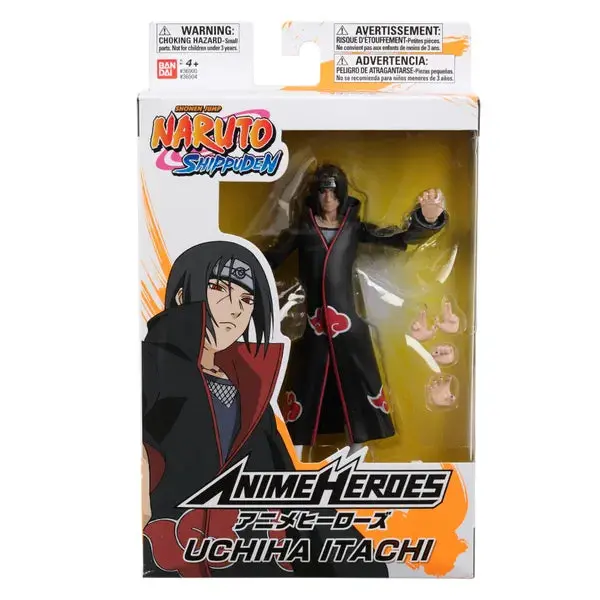 Bandai - Anime Heroes - Naruto Shippuden - Itachi Uchiha Action Figure (36904) 1