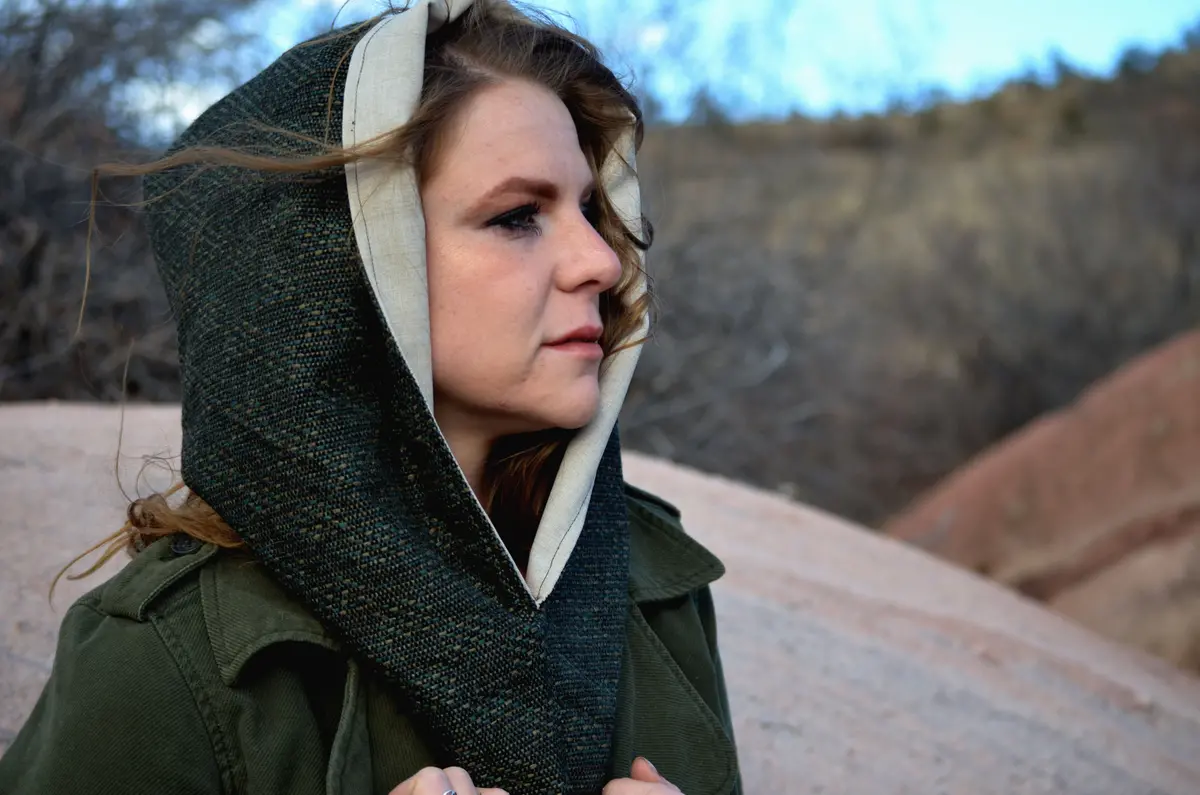 Reversible Hood | Knit And Tan | By Katdog Couture 1