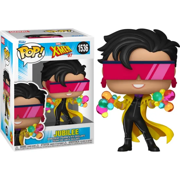 Funko Pop! Marvel Studios - #1536 - X-Men 97 - Jubilee - Vinyl Bobblehead Figure (86238) 1