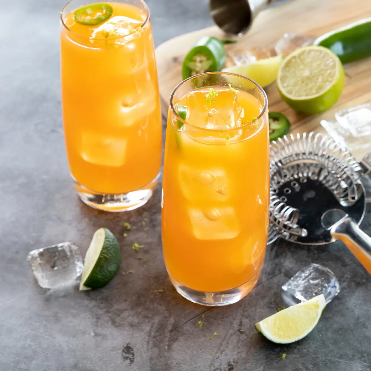 Peach Sriracha Margarita 1