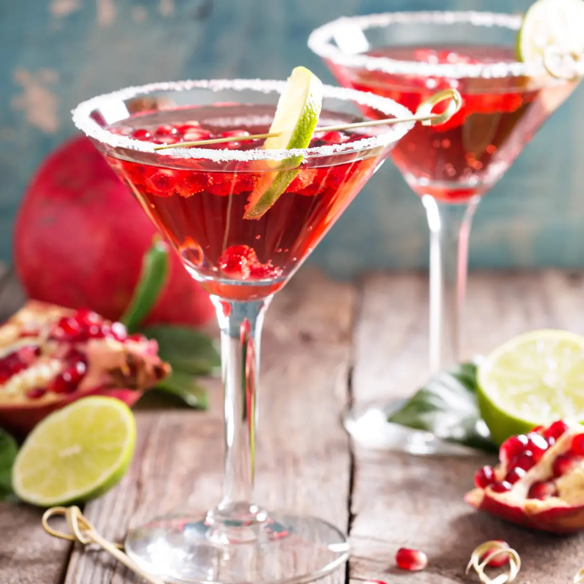 Winter Pomegranate Martini 1