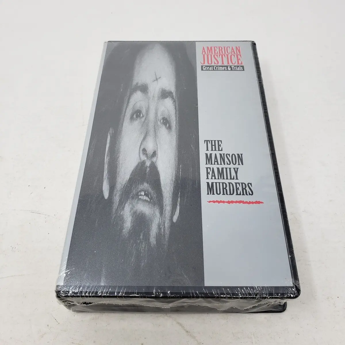 American Justice The Manson Family Murders Vhs Tape Sealed 1993 Clamshell Case 1