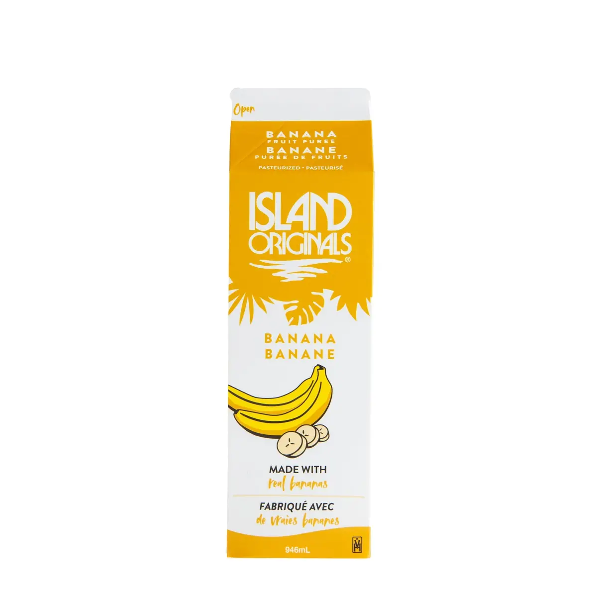 Banana Frozen Beverage Mix - 12 X 1 Qt 1