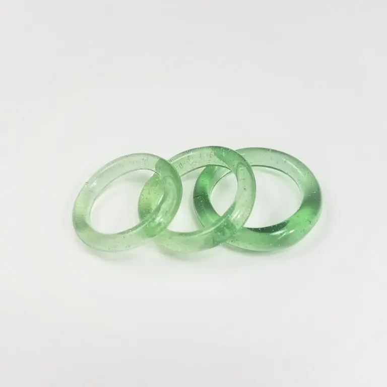 Green Stardust Rings By Marni 1