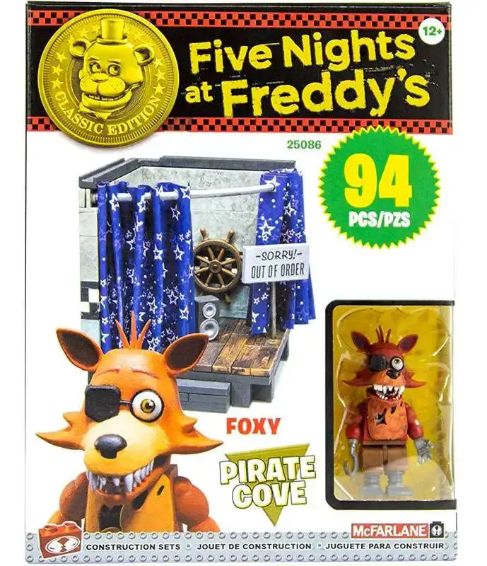 Mcfarlane Toys - Five Nights At Freddy'S Classic Edition - Pirate Cove Building Toy (25086) Last One! 1
