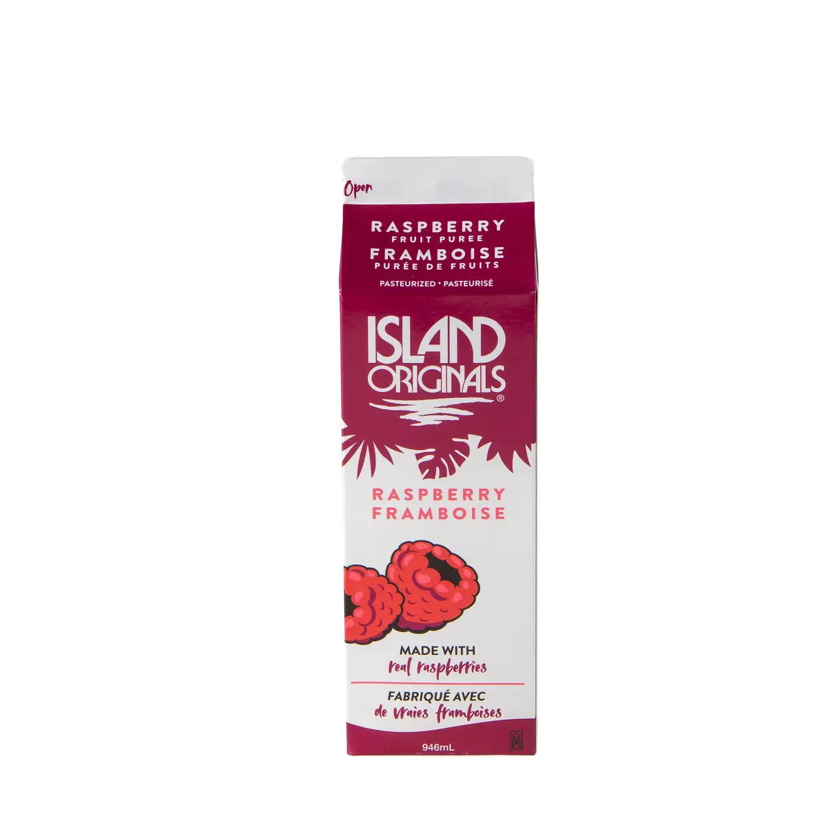 Red Raspberry Frozen Beverage Mix - 12 X 1 Qt 1
