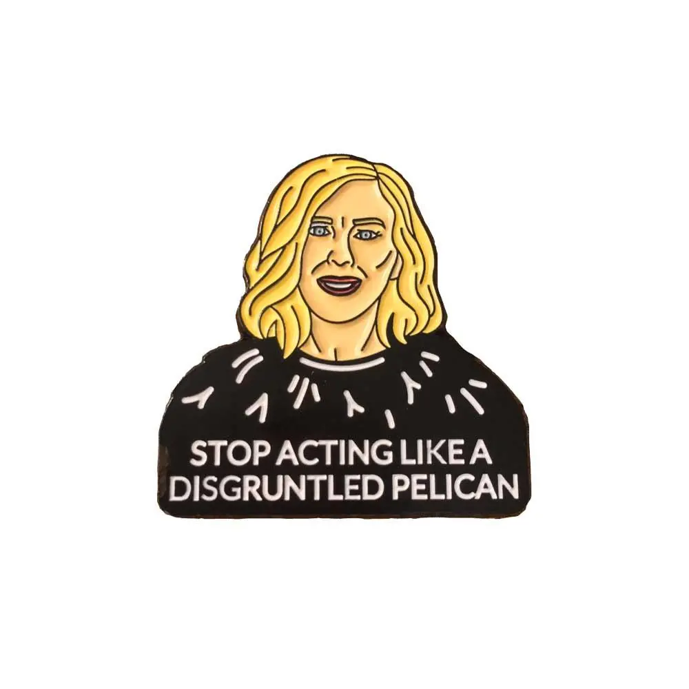 Moira Rose Schitt's Creek Enamel Pin 1