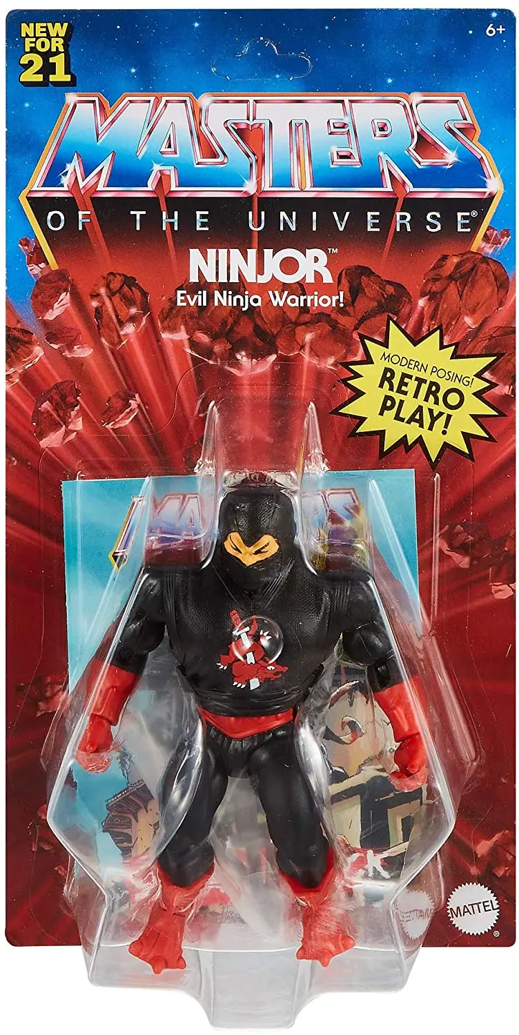 Motu Masters Of The Universe: Origins - Ninjor - Evil Ninja Warrior! Action Figure (Hyd21) 1